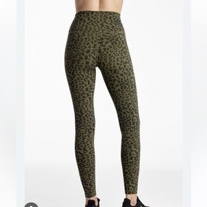 DYI moss leopard leggings